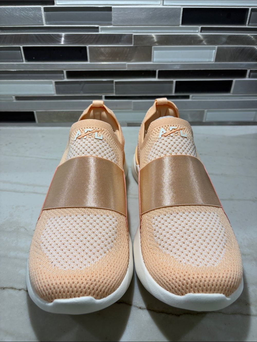 APL Peach Slip-On Athletic Sneakers